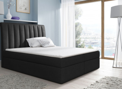 Ehebett Bettgestell Bett Polsterbett Betten Polyester Boxspringbett Doppelbett