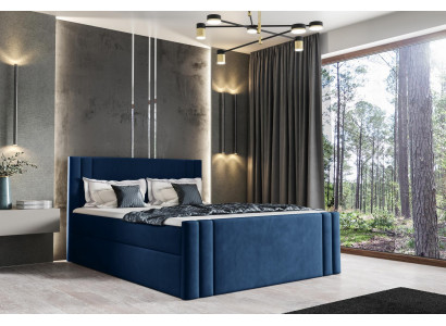 Bett Schlafzimmer Betten Polster Design Doppel Luxus 180x200 Boxspring Neu