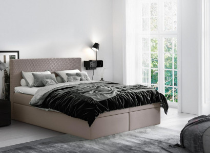 Boxspringbett Textil Design Doppel Hotel Modern Bett Schlafzimmer Betten 160x200