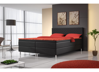 Polsterbett Betten Bett Polster Kunstleder Designer Hotel Doppel Luxus Design