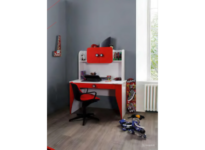 Schreibtisch Mit Regalen Moderner Jugendzimmer Kinderzimmer Designer Möbel Luxus
