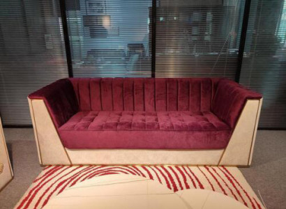 Rose Medusa Couch Dreisitzer Polster Weiche Couchen Sofas Möbel Stoff