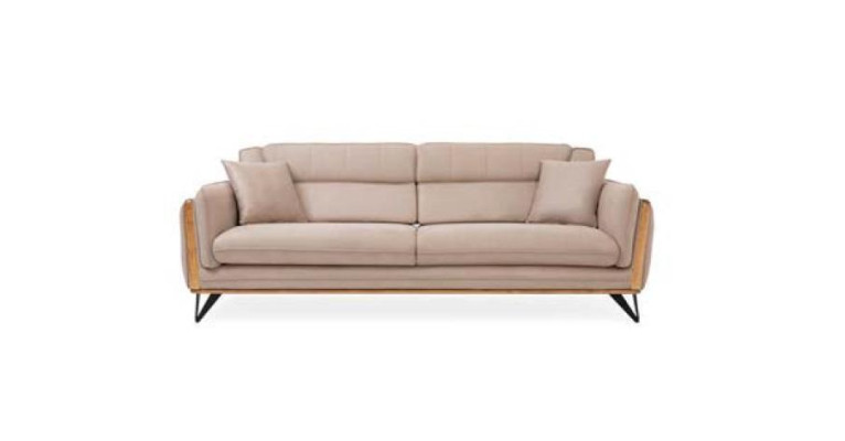 Dreisitzer Couch Barock Rokoko Sofa Polster Klassische Couchen Wohnzimmer