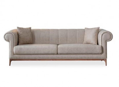 Dreisitzer Bequeme Sofa Italienisches Design Couchen Möbel Sofas Couch