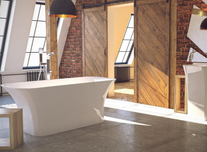 Hochwertige Design Badewanne Exclusive freistehende Acrylwanne Wanne 160x70