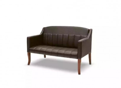 Arbeitszimmer Sofa Zweisitzer Textil Office Moderne Büroeinrichtung