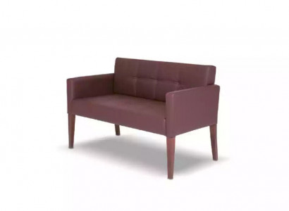 Rosa Zweisitzer Couch Arbeitszimmer Sofa Büromöbel Set Sofa Sitzmöbel