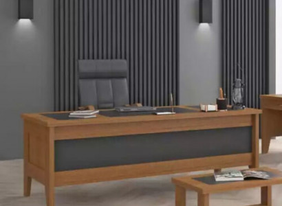 Schreibtisch Holz Tisch Arbeitszimmer Arbeitstisch Büromöbel 200x90