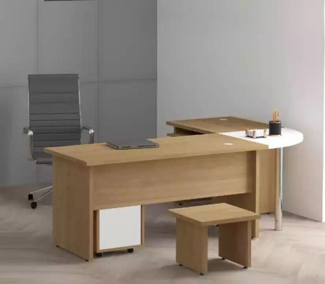 Arbeitszimmer Eckschreibtisch Moderne Design Büromöbel Tisch Office