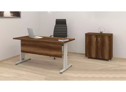 Komplettes Büromöbel Set Arbeitszimmer Schrank Schreibtisch 2tlg