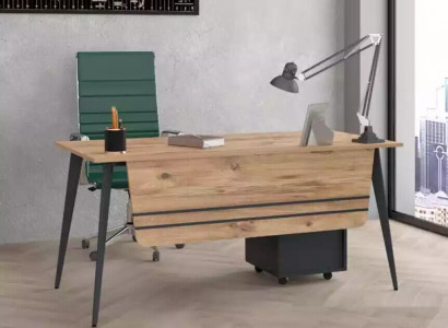 Arbeitszimmer Schreibtisch Büro Computertisch Tisch Computermöbel