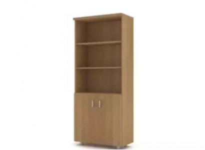 Büromöbel Holz Aktenschrank Braun Regal Schrank Arbeitszimmer Büro