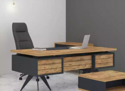 Büromöbel Luxuriöser Eckschreibtisch Arbeitszimmer Tisch Möbel Tische