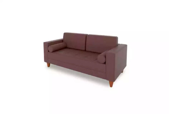 Moderner Zweisitzer Polstermöbel Sitzcouch Textilsofas Büroeinrichtung