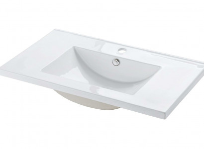 Keramik Waschtisch Waschbecken Einsatz Becken Weiß Waschbecken