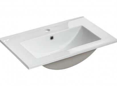 Keramik Waschtisch Waschbecken Dekorative Aufsatzwaschtisch Weiß Einbau