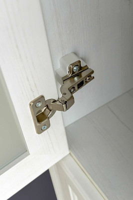 Badmöbel Unterschrank Badschrank weiß 81cm Schrank Badezimmermöbel Hänge Bad Neu