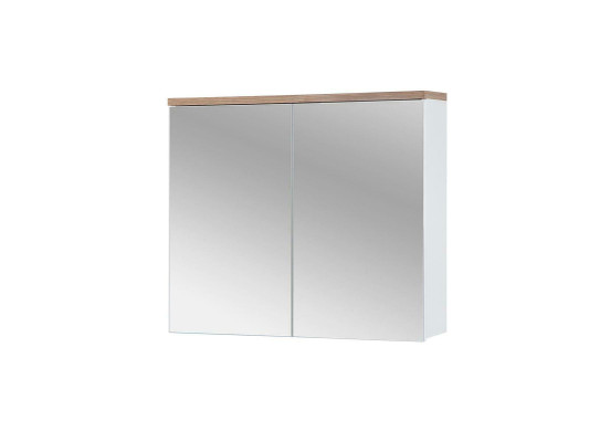 Spiegelschrank Wandschrank Badezimmerschrank mit Spiegel 80 cm