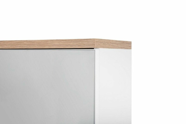 Spiegelschrank Wandschrank Badezimmerschrank mit Spiegel 80 cm