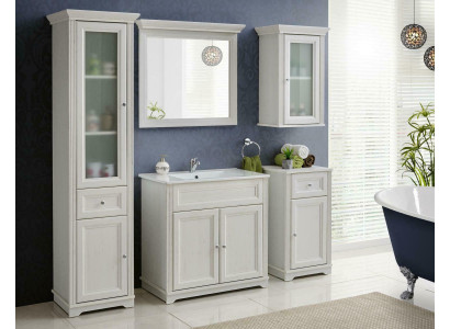 Design Möbel Badezimmer Bad Set Garnitur Waschbecken Schrank