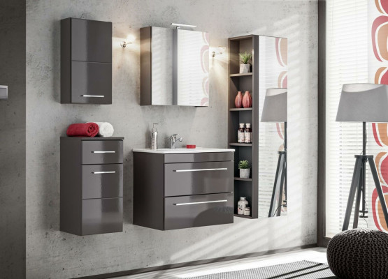 Design Badezimmer Möbel Dekorative Bad Set Garnitur Schrank Waschbecken