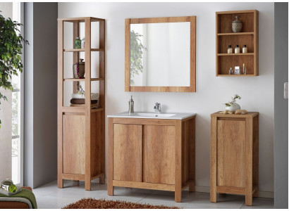 Design Badezimmer Möbel Bad Set Dekorative Garnitur Schrank Waschbecken