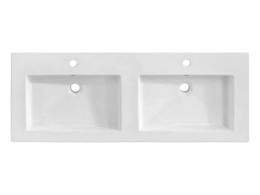 Doppel Waschbecken Keramik Waschtisch Waschbecken Aufsatzwaschtisch