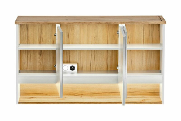 Spiegelschrank Wandschrank Badezimmerschrank mit Spiegel 120 cm LED