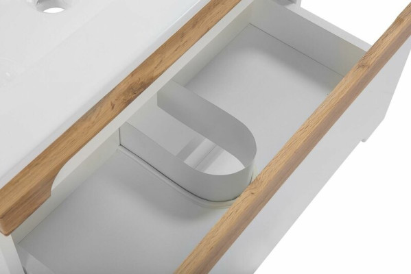 Waschbecken Waschtisch Unterschrank Keramik Becken Badezimmer