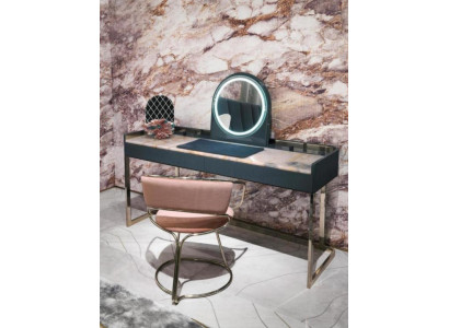Schlafzimmer Möbel Schminktisch Designer Schminktstuhl Luxus Holzmöbel