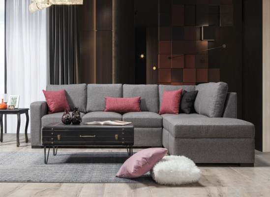 Wohnzimmer Polster Möbel Luxus Ecksofa L-Form Modern Design Sofa Couch