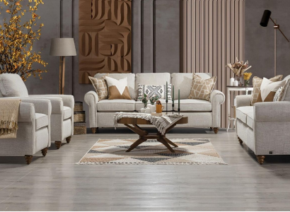 Wohnzimmer Sofagarnitur Modern Design Möbel 2x Sofa Dreisitze 2x Sessel