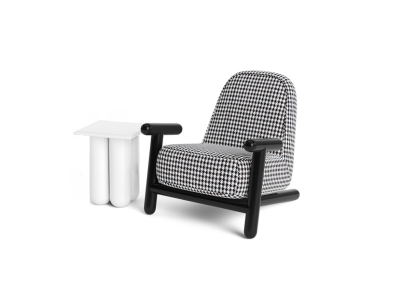 Sessel Design Sofa 1 Sitzer Relax Textil Lounge Luxus Polster Club Neu