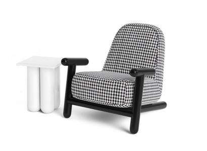 Sessel Design Sofa 1 Sitzer Relax Textil Lounge Luxus Polster Club Neu