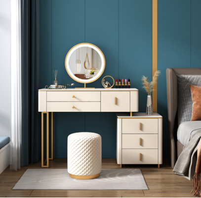 Design Luxus Tisch Konsolen Tische Holz Design Modern Schminktisch