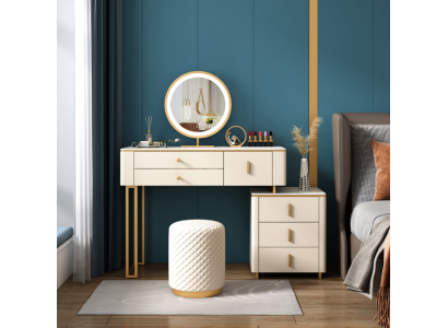 Design Luxus Tisch Konsolen Tische Holz Design Modern Schminktisch