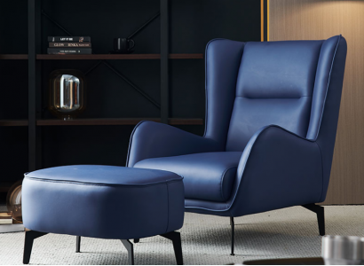 Sessel Design Polster Möbel Luxus Wohnzimmer Modern Polstersessel Neu