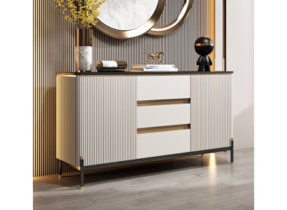 Kommode Weiß Sideboard Holz Schrank Möbel Einrichtung Anrichte Luxus Neu
