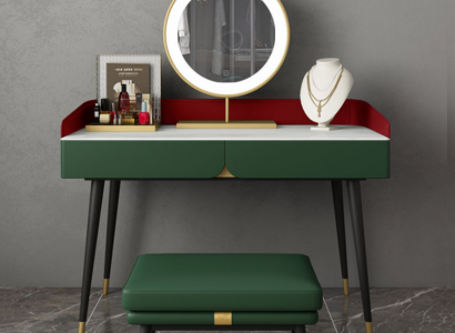 Schminktisch Spiegel Konsole Schlafzimmer Holz Tisch Luxus Neu