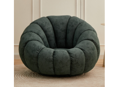 Sessel 1 Sitz Textil Wohn Zimmer Luxus Sessel Design Grau Modern Neu