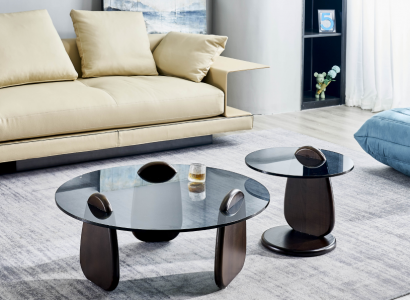 Runde Couchtisch Kaffeetisch Beistelltisch Designer Wohnzimmer Tische