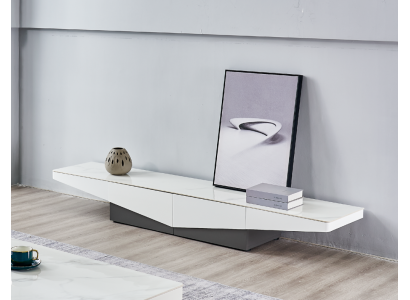 Design Sideboard Schrank Kommode Modernes Low Board Regal Wohnzimmer rtv