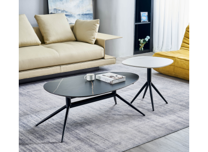 Set 2x Couchtische Kaffeetisch Beistelltisch Designer Wohnzimmertisch