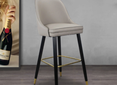 Barhocker Barstuhl Barmöbel Lounge Sitzhocker Design Hocker Stahlfüße