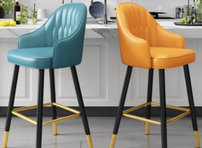 Barhocker Barstuhl Stoff Design Barstühle Bar Hocker Esszimmer Neu