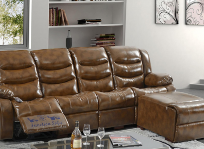 Design Sofa 4 Sitzer Wohnzimmer Möbel Luxus Sofa Pouffe Luxus Möbel