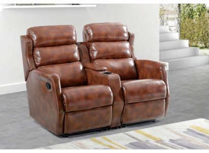 Sofa 2 Sitzer Wohnzimmer Polstersofa Stil Modern Neu Design Zweisitzer