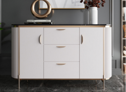 Sideboard Kommode Anrichte Holz Modern Weiß Wohnzimmer Kommoden Neu