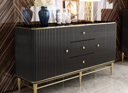 Möbel Wohnzimmer Kommoden Sideboard Luxus Holz Schrank Designer Neu