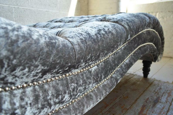 Chesterfield Chaiselongues Sofa Liege Chaise Club Relax Deko Liegen Leder